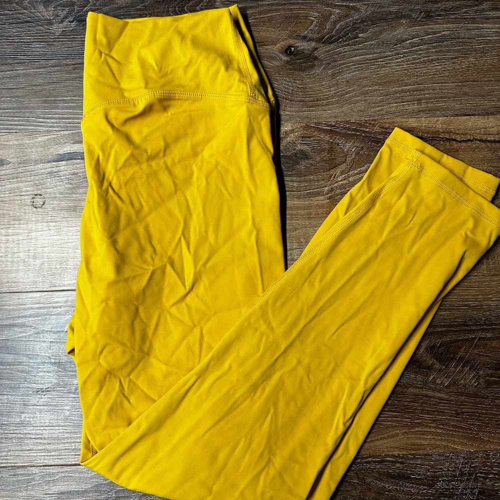 lululemon athletica Yellow Leggings